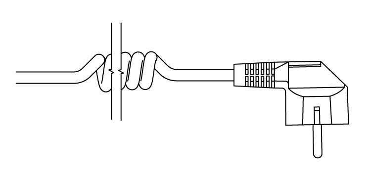 <p>U - спиральный кабель с вилкой</p>
